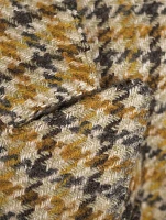 Boyfriend Blazer Houndstooth Print