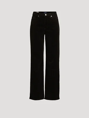 Annina Wide-Leg Corduroy Trousers