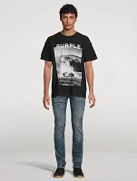 P001 Perforated Skinny Jeans