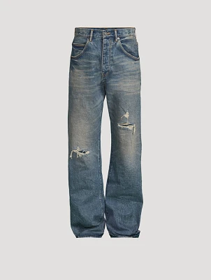 P018 9 To 5 Baggy Jeans