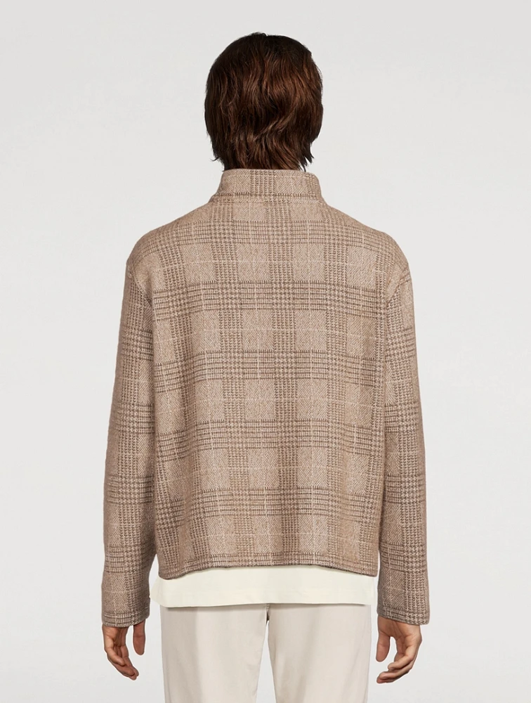 Zip-Up Sweater Check
