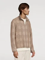 Zip-Up Sweater Check