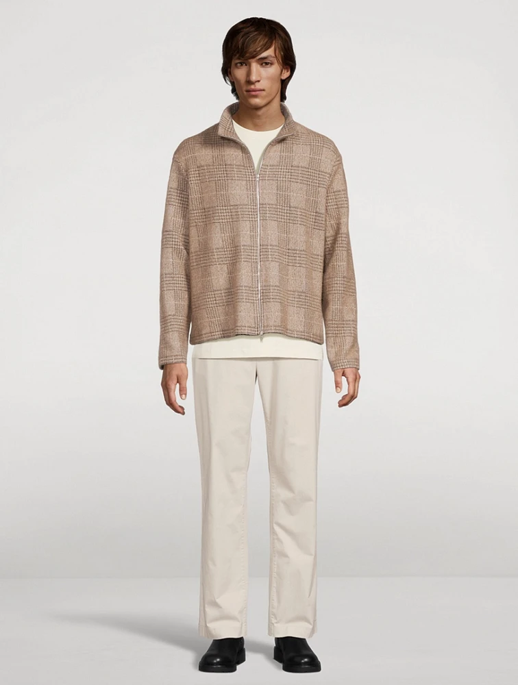 Zip-Up Sweater Check