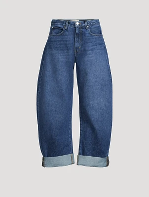The Bubble Barrel-Leg Jeans