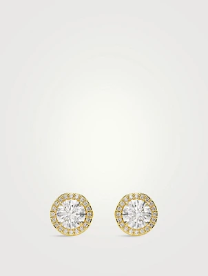 Una Crystal Stud Earrings