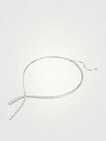 Matrix Mixed Cut Crystal Y Necklace