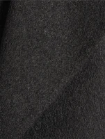 Apex Double-Face Wool Cocoon Coat
