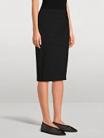 Good Wool Pencil Skirt