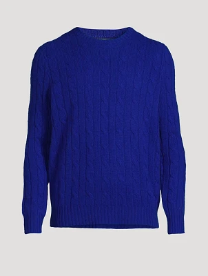 The Iconic Cable-Knit Cashmere Sweater