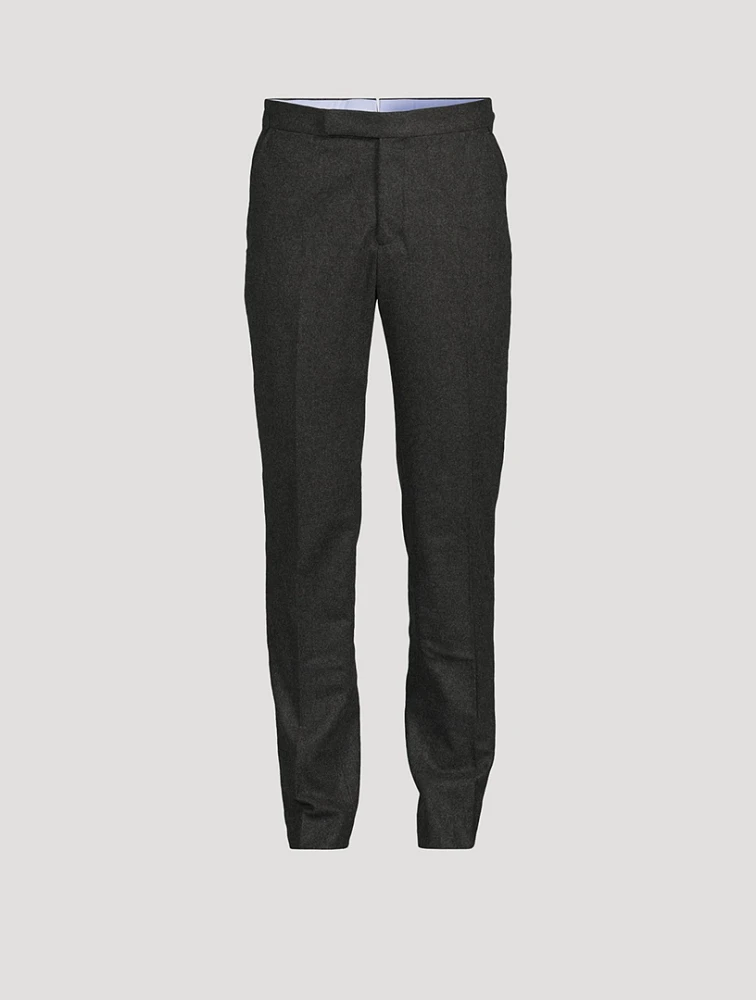 Wool Flannel Trousers