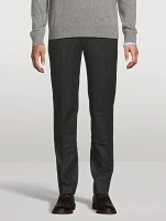 Wool Flannel Trousers