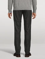 Wool Flannel Trousers