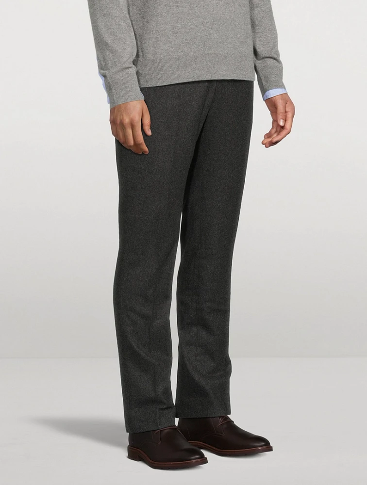 Wool Flannel Trousers
