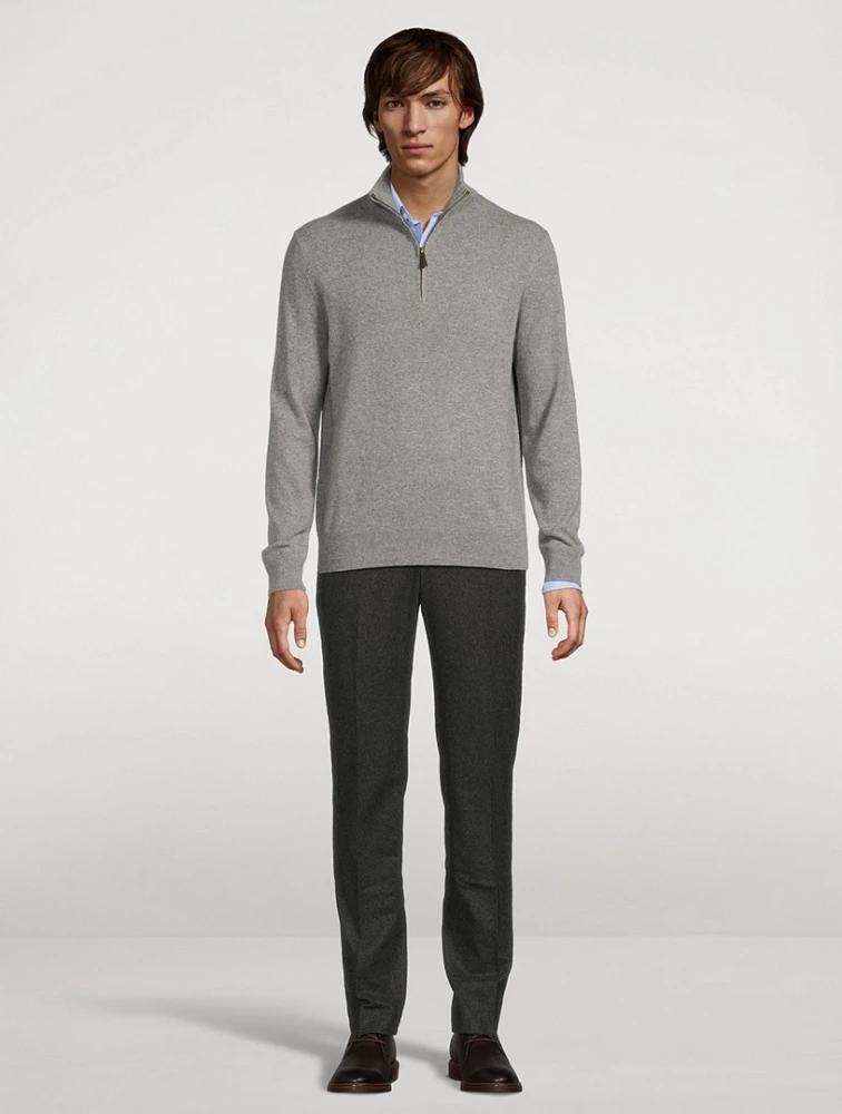 Wool Flannel Trousers