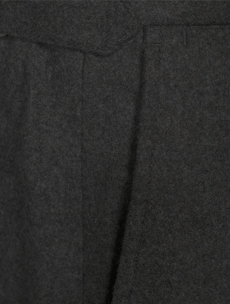 Wool Flannel Trousers