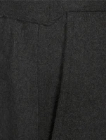 Wool Flannel Trousers