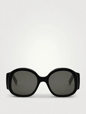 Maxi Triomphe Round Sunglasses