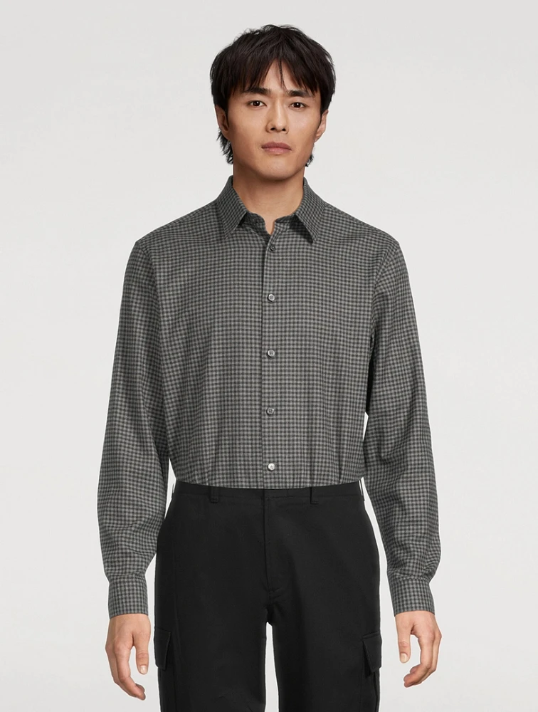 Irving Shirt Gingham Print