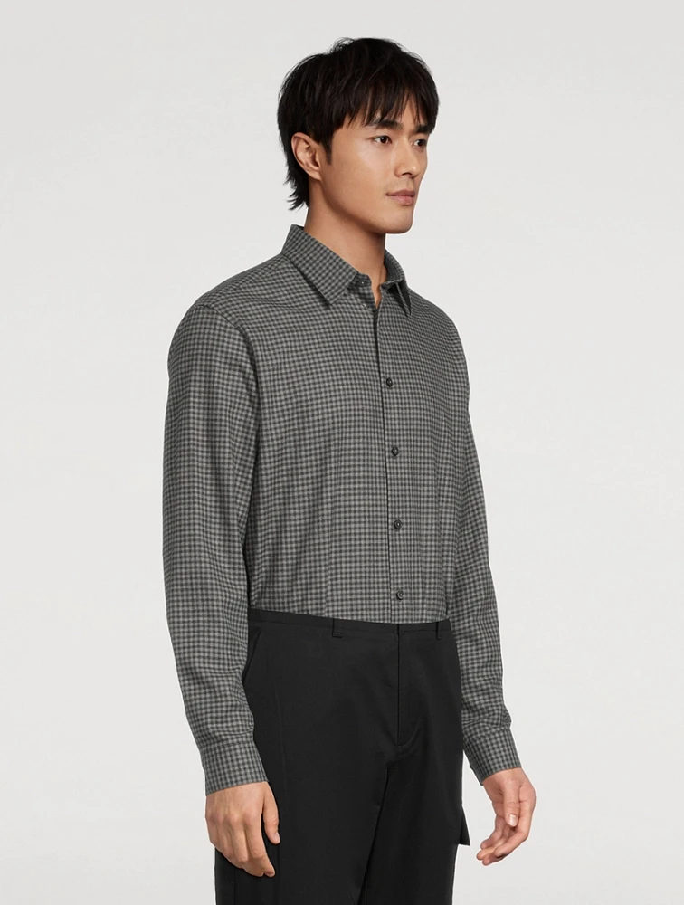 Irving Shirt Gingham Print