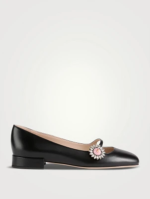 Preshoes Leather Mary Jane Pumps