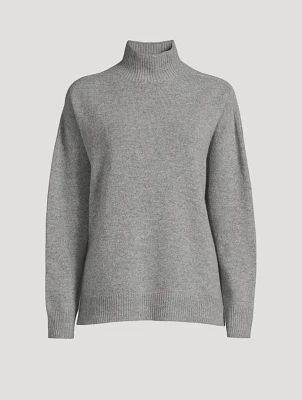 Icon Wool Cashmere Mockneck Sweater