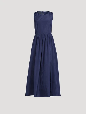 Taffeta Maxi Dress
