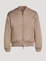 Reversible Quilted Bomber Jacket
