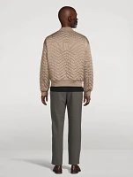 Reversible Quilted Bomber Jacket