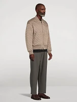 Reversible Quilted Bomber Jacket