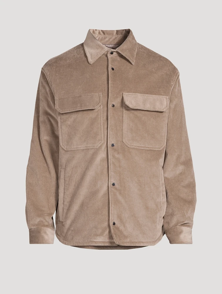 Corduroy Shirt Jacket