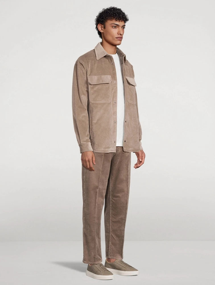 Corduroy Shirt Jacket