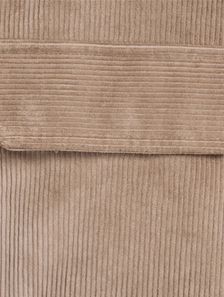 Corduroy Shirt Jacket