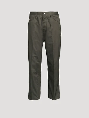 Low-Rise Relaxed Pants