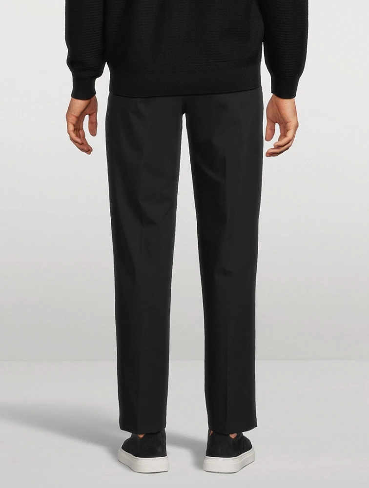 Slim Straight Pants