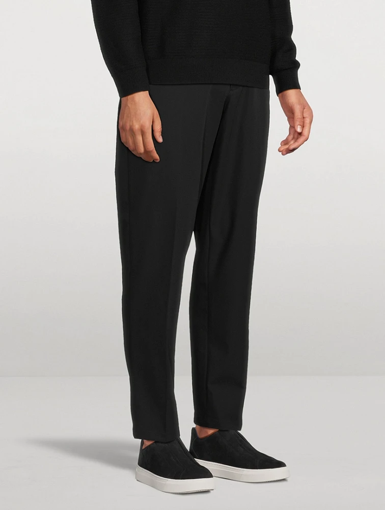 Slim Straight Pants