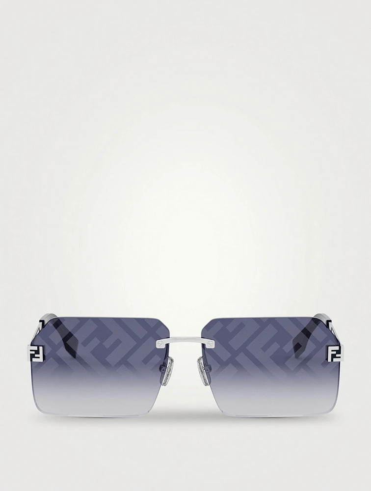 Fendi Sky Rectangular Sunglasses
