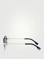Fendi Sky Rectangular Sunglasses