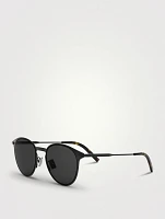 DiorBlackSuit R8U Round Sunglasses