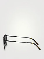DiorBlackSuit R8U Round Sunglasses