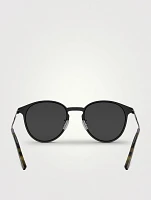 DiorBlackSuit R8U Round Sunglasses