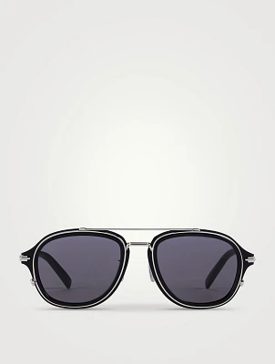 DiorBlackSuit A4U Round Sunglasses