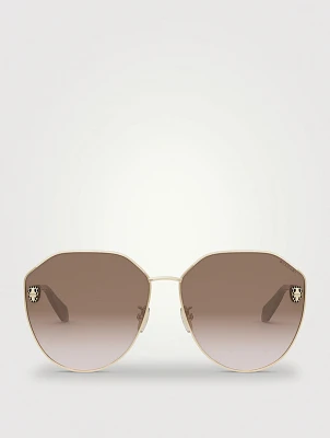 Serpenti Pilot Sunglasses