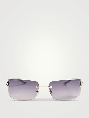 Panthère De Cartier Shield Sunglasses