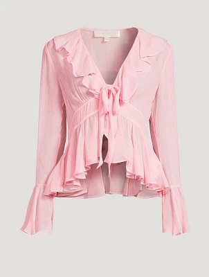 Ovidia Ruffled Blouse