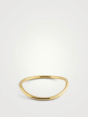 Wave Bangle Bracelet