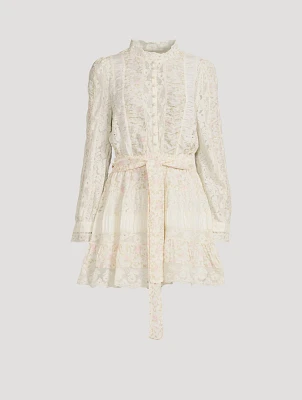Jessalyn Mini Dress Floral Print