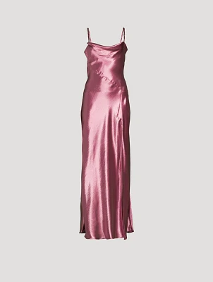 Nadine Satin Slip Dress