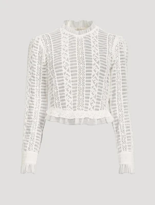 Etheline Ruffled Blouse
