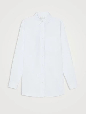 Organic Poplin Oversized Shirt