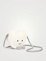 Amuseables Cream Heart Bag